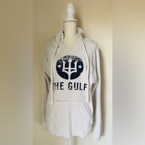 Gulf Shores Alabama The Gulf MV Sport Light Gray Hoodie | Size Large